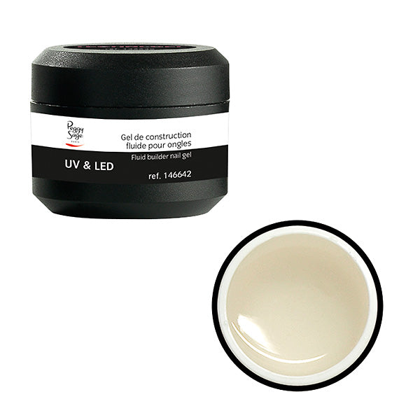 PEGGY SAGE GEL UV&LED DI COSTRUZIONE FLUIDO 15G - Tre Pi Profumerie