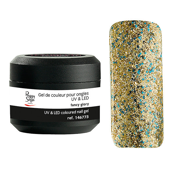 PEGGY SAGE GEL UV&LED COLORATO PER UNGHIE FANCY GLORY 5G - Tre Pi Profumerie
