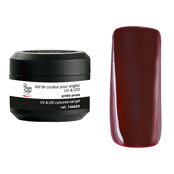 PEGGY SAGE GEL UV&LED COLORATO PER UNGHIE PRETTY PRUNE 5G - Tre Pi Profumerie