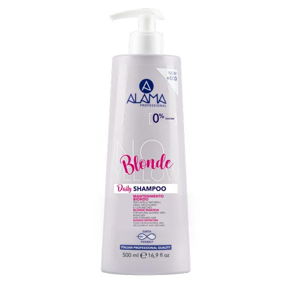 ALAMA NO YELLOW BLONDE SHAMPOO MANTENIMENTO BIONDO 500 ML - Tre Pi Profumerie