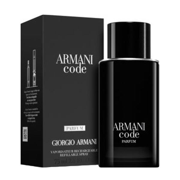 ARMANI CODE UOMO PARFUM75 ML RICARICABILE - Tre Pi Profumerie