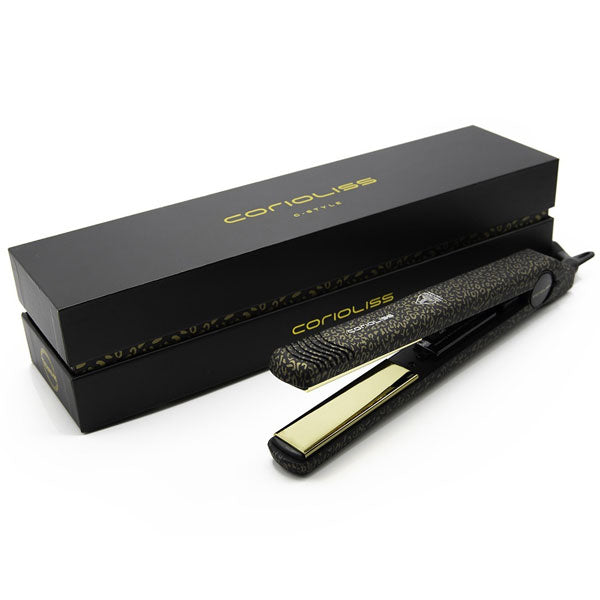 CORIOLISS C-STYLE PIASTRA CAPELLI SOFT TOUCH GOLD LEOPARD - Tre Pi Profumerie