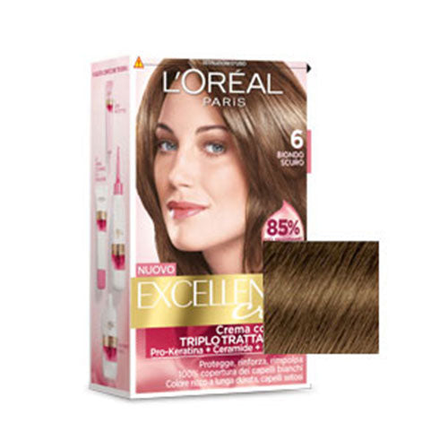 L'OREAL EXCELLENCE BIONDO SCURO 6 - Tre Pi Profumerie