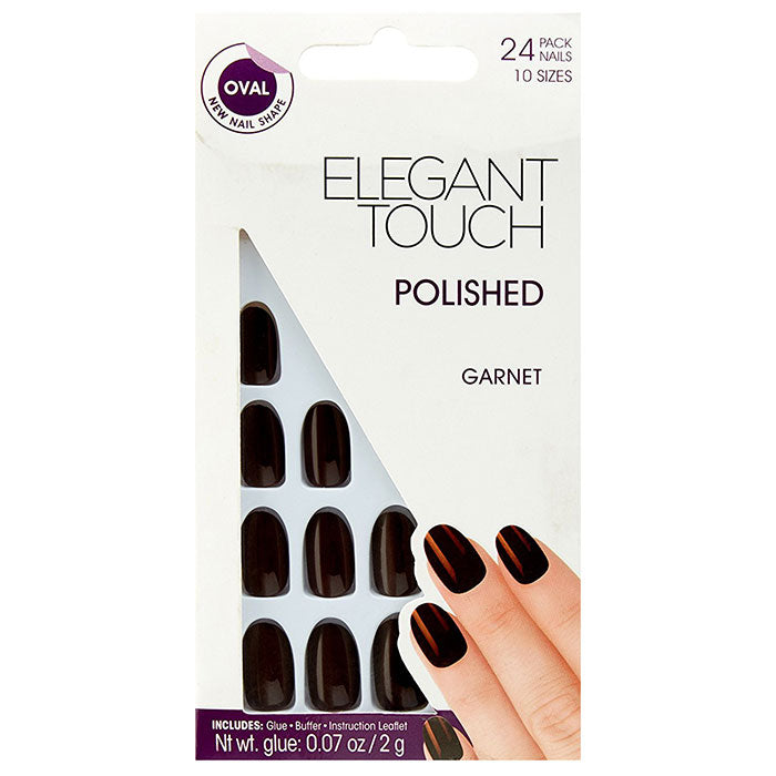 ELEGANT TOUCH POLISH NEW SUPER - FLEX GARNET 24 PEZZI - Tre Pi Profumerie