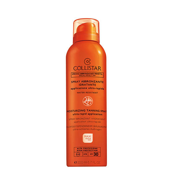 COLLISTAR SPRAY ABBRONZANTE IDRATANTE ULTRA RAPIDO SPF 30 200 ML - Tre Pi Profumerie