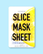 MASQUE EN FEUILLE KOCOSTAR CITRON