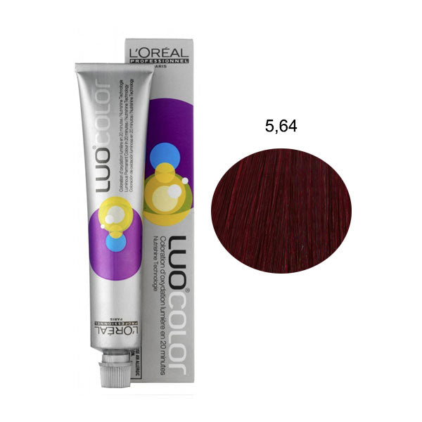 L'OREAL PROFESSIONNEL LUOCOLOR COLORAZIONE PERMANENTE 5,64 - Tre Pi Profumerie