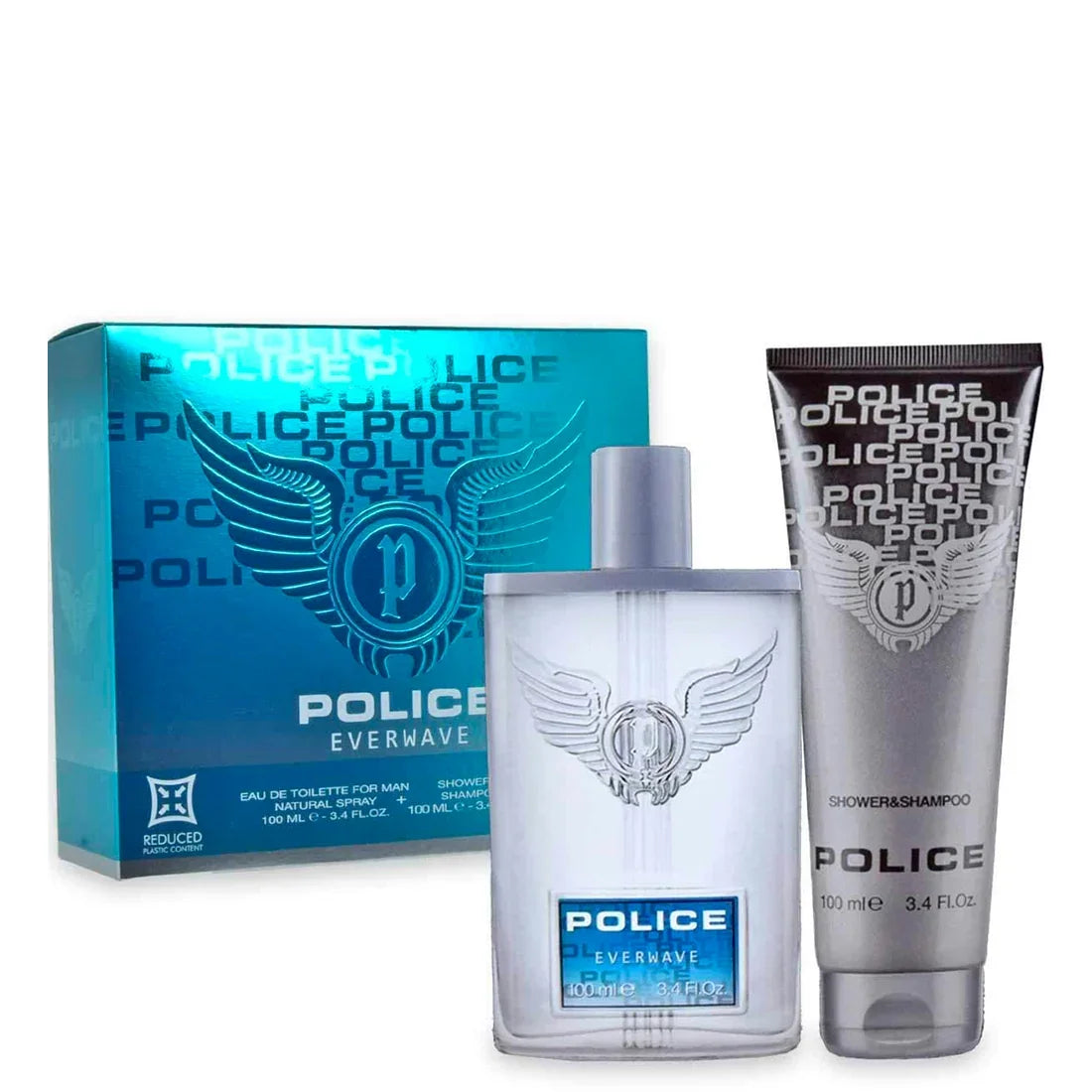 POLICE GIFT SET EVERWAVE FOR MEN EDT 100ML +  SHOWER&SHAMPOO