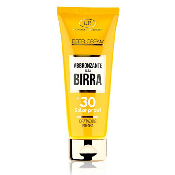 WONDER BEER CREAM ABBRONZANTE ALLA BIRRA SPF30 100 ML - Tre Pi Profumerie