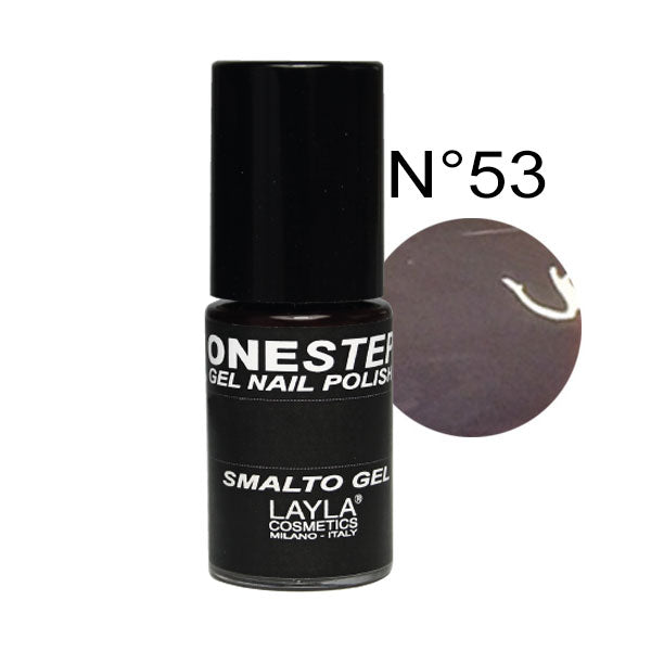 LAYLA ONE STEP GEL NAILPOLISH LESS IS MORE 53 - Tre Pi Profumerie